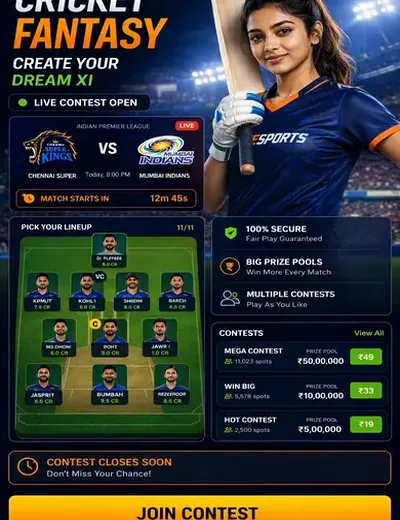 Kalyannightguru (kalyan nightguru) fantasy cricket & matchday visual 3